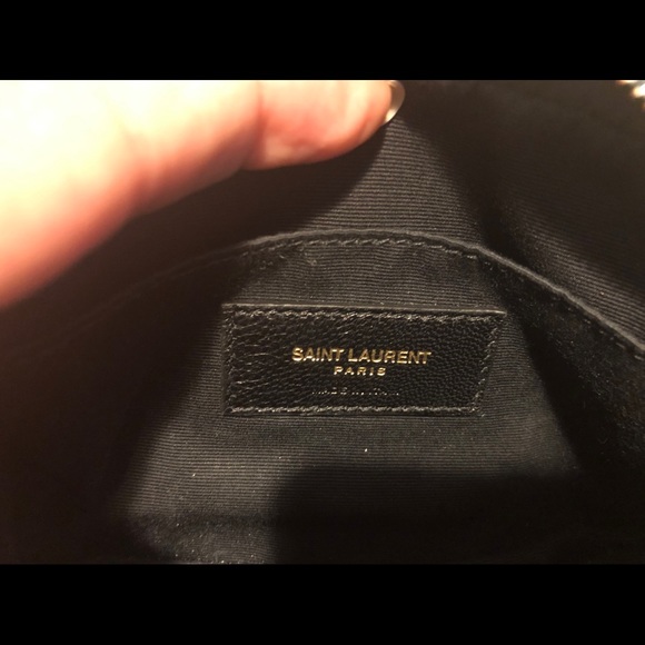 YSL Lou Matelassé Green leather belt bag - Picture 3 of 6